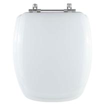 Assento Sanitário Almofadado Luxo Viseu Branco P/ Luzarte Assento Sanitário Almofadado Luxo Viseu Branco P/ Luzarte