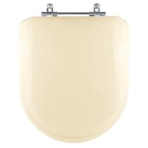 Assento Sanitário Almofadado Omega Creme Para Vaso Deca Assento Sanitário Almofadado Omega Creme Para Vaso Deca