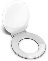 Assento Sanitário Almofadado Oval Branco Durín - Durin