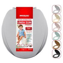 Assento Sanitário Almofadado Oval Jasmin Pra Vaso Fiori 1.6gpf 6.0lpf