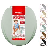 Assento Sanitário Almofadado Oval Jasmin Pra Vaso Fiori 1.6gpf 6.0lpf