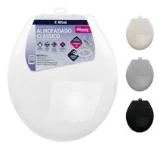 Assento Sanitário Almofadado Oval Para Vaso Primafer Atlas