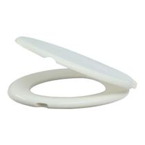 Assento Sanitário Almofadado para Vaso Oval Universal Branco - Alumasa