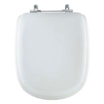 Assento Sanitario Almofadado Paris Branco para vaso Ideal Standard