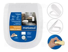 Assento Sanitário Almofadado Perfecto Multi METASUL 2 Cores