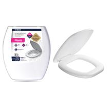 Assento sanitário almofadado quadrado branco 1064-2 primafer