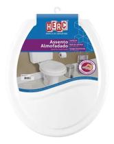 Assento Sanitário Almofadado Redondo Herc Branco Assento Sanitário Almofadado Redondo Herc Branco