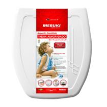 Assento Sanitário Almofadado Retangular Anturius Para Vaso Luzarte 1.6gpf 6.0lpf