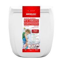 Assento Sanitário Almofadado Retangular Versa Max Para Vaso Agnes T 1.6gpf 6.0lpf