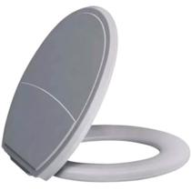 Assento Sanitário Almofadado Tampa Vaso Classic Oval Universal Redondo Deca Celite Icasa Incepa