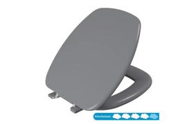 Assento Sanitário Almofadado Thema Astra Cinza Assento Sanitário Almofadado Thema Astra Cinza