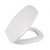Assento sanitário almofadado thema branco convencional polipropileno - Metasul