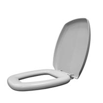 Assento Sanitário Almofadado Thema Durin Cinza Claro