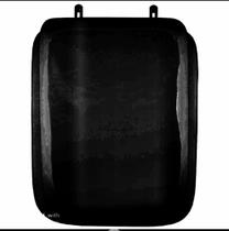 Assento Sanitário Almofadado Tivoli Preto Assento Sanitário Almofadado Tivoli Preto