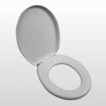 Assento Sanitário Almofadado Tpk/as Cz2 Cinza Claro Astra