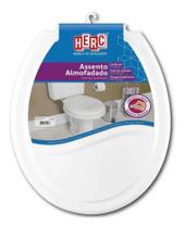 assento sanitario almofadado universal herc branca