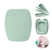 Assento Sanitário Almofadado Verde Água