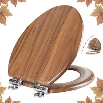 Assento sanitário Angol Shiold Molded Wood Quiet Close Alongado Assento sanitário Angol Shiold Molded Wood Quiet Close Alongado