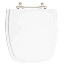 Assento Sanitario Antimicrobiano Montezzi Branco para vaso Belize Assento Sanitario Antimicrobiano Montezzi Branco para vaso Belize