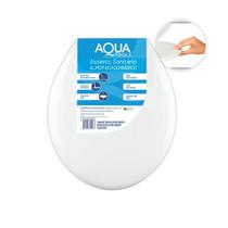 Assento Sanitário Aquatools Almofadado Slin Econômico Branco