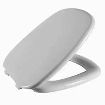 Assento Sanitário Art Cinza Claro Tampa para Vaso Incepa Almofadado Assento Sanitário Art Cinza Claro Tampa para Vaso Incepa Almofadado