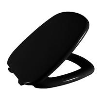 Assento Sanitário Art Preto Tampa para Vaso Incepa Almofadado Assento Sanitário Art Preto Tampa para Vaso Incepa Almofadado
