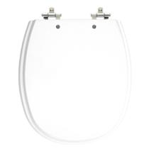 Assento Sanitário Aspen Branco Tampa para Vaso Deca de Madeira Laqueada