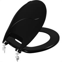 Assento Sanitario Astra Preto Tpg*Pr1