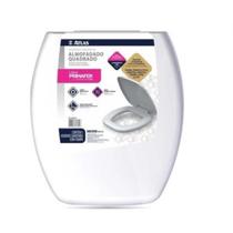 Assento Sanitario Atlas Almofadado Quadrado Primafer Branco