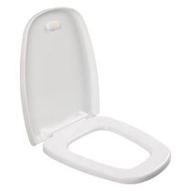Assento Sanitário Atlas Monte Carlo, Suave Soft Close PP, Branco Assento Sanitário Atlas Monte Carlo, Suave Soft Close PP, Branco