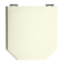 Assento Sanitário Atrium Biscuit (Bege Claro) Tampa para Vaso Incepa de Madeira Laqueada - SB