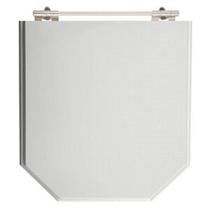 Assento Sanitário Atrium Cinza Claro Tampa Para Vaso Incepa Assento Sanitário Atrium Cinza Claro Tampa Para Vaso Incepa