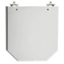 Assento Sanitário Atrium Cinza Platina Tampa para Vaso Incepa de Poliéster Assento Sanitário Atrium Cinza Platina Tampa para Vaso Incepa de Poliéster