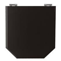 Assento Sanitário Atrium Preto Tampa para Vaso Incepa de Madeira Laqueada - SB Assento Sanitário Atrium Preto Tampa para Vaso Incepa de Madeira Laqueada - SB