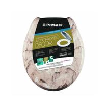 Assento Sanitário Bege Almofadado Decorativo PR1069-3 - Primafer Assento Sanitário Bege Almofadado Decorativo PR1069-3 - Primafer