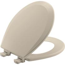 Assento sanitário Bemis 500EC 146 redondo de amêndoa 37x46 cm