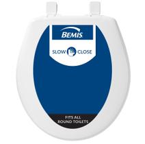Assento sanitário Bemis 730SLEC Slow Close, redondo, branco