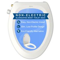 Assento sanitário bidê CLEAR REAR alongado, sem energia elétrica