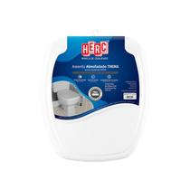 Assento Sanitário Branco Almofadado Retangular Herc