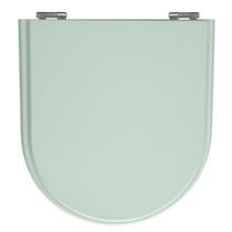 Assento Sanitário Calypso Verde Água Tampa para Vaso Incepa de Madeira Laqueada - SB