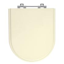 Assento Sanitário Carrara Creme Tampa para Vaso Deca de Madeira Laqueada - SB