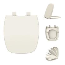 Assento Sanitário Celite Fit Versato Savary Tupan Soft Close Termofixo Antimicrobiano Branco Compatível Arcus Quadra Versa Max Moderna Higiene