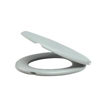 Assento Sanitário Cinza Claro Almofado Alumasa
