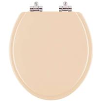 Assento Sanitario com Amortecedor Convencional Oval cor Pessego Rosa Shell para vaso Incepa