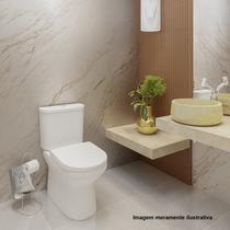 Assento Sanitário com Fechamento Suave Carrara 36,4 cm e 45cm de Altura Astra Assento Sanitário com Fechamento Suave Carrara 36,4 cm e 45cm de Altura Astra