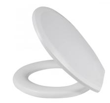 Assento sanitário com tampa plus almofadado branco
