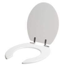 Assento Sanitário Convencional Acesso Plus Branco Tampa para Vaso em Madeira Laqueada