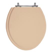 Assento Sanitário Convencional Para Vaso Oval Papaya Mdf