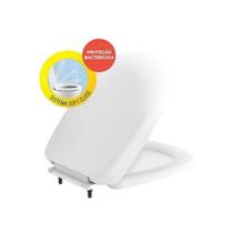 Assento Sanitário Convencional Softclose Limpeza Fácil Censi
