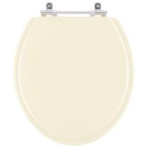 Assento Sanitário Dalia Marfim (Bege Claro) para vaso Fiori